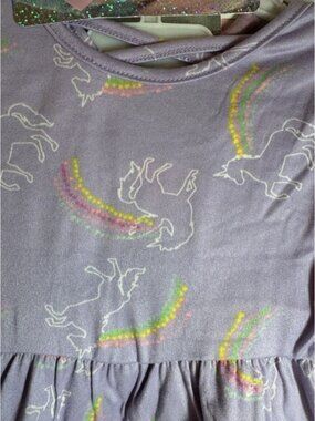 NEW Freestyle Revolution Girls 2-Pack Dresses unicorns/headband 24 months NWT